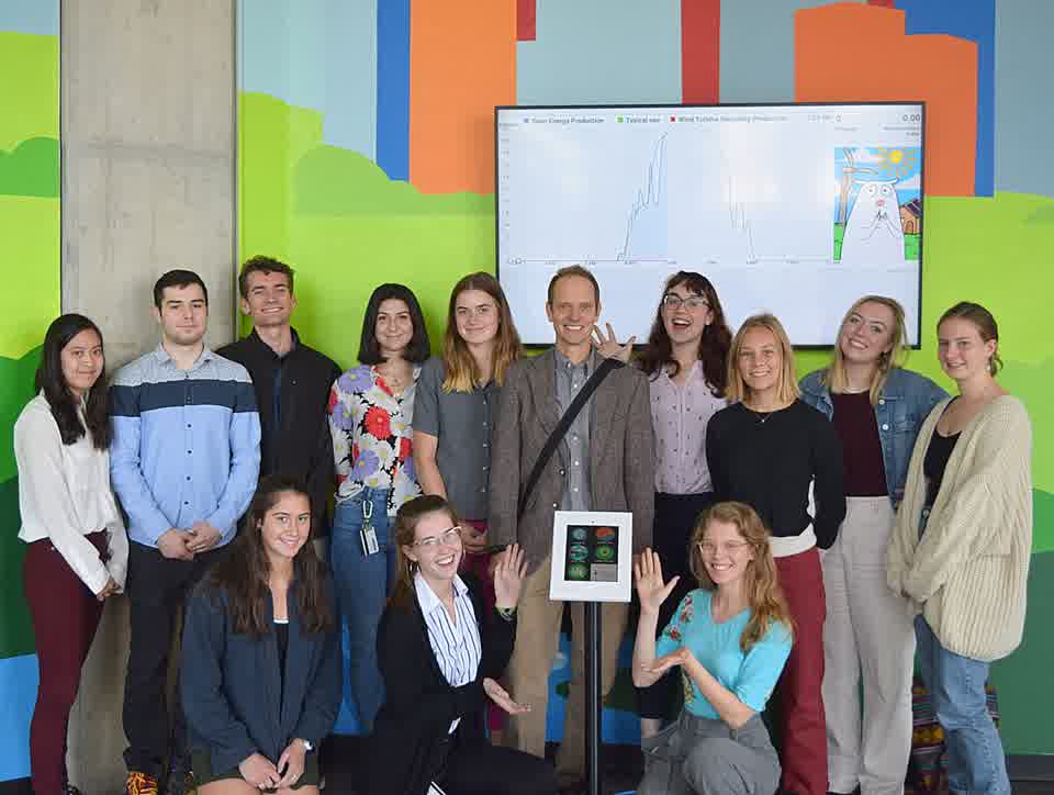 A workshop at the Great Lakes Science Center, Cleveland